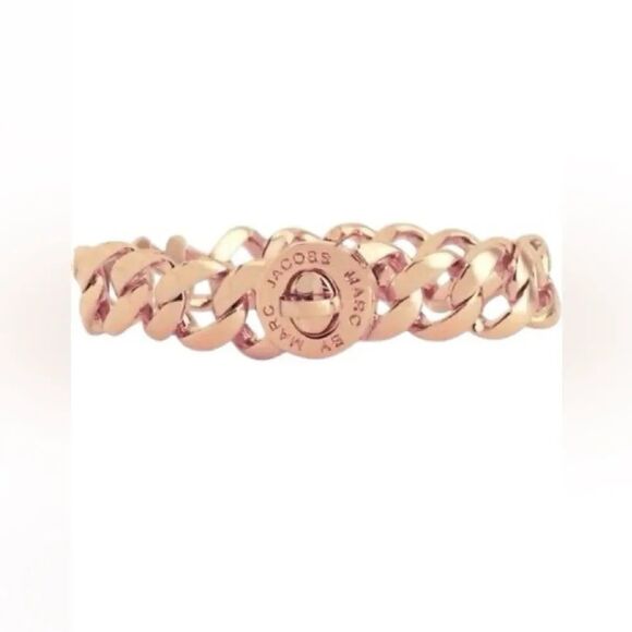 Marc Jacobs Jewelry - Marc Jacob’s Rose gold chain bracelet w/dust bag